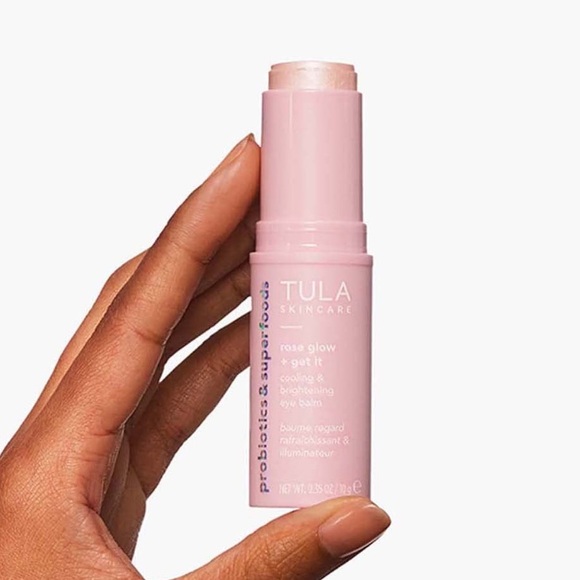 Tula Other - NEW- Tula Rose Glow & Get It Cooling and Brightening Eye Balm